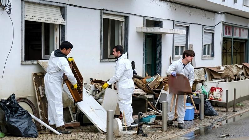 Mau tempo: Municípios do Alentejo Central com prejuízos de pelo menos 26 ME