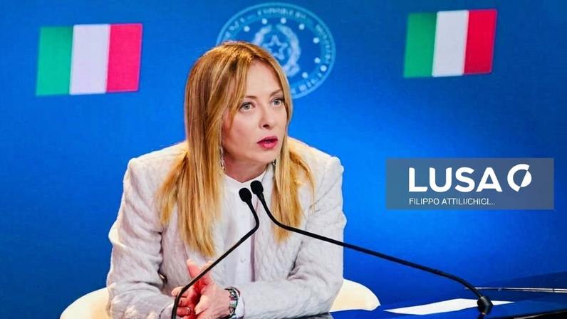 Giorgia Meloni acusa EUA e Israel de terem violado direito internacional no Médio Oriente