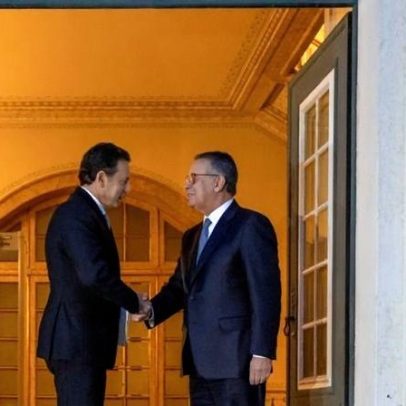 Presidentes de Cabo Verde, Moçambique, São Tomé e Timor-Leste na posse de Seguro