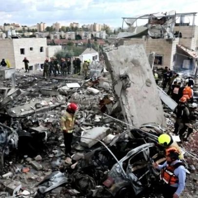 Onze desaparecidos em Israel após ataque mortal iraniano no centro do país