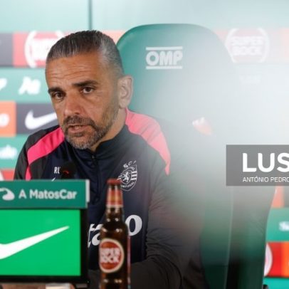 Rui Borges pede ao Sporting jogo sem receios, com respeito pelo FC Porto