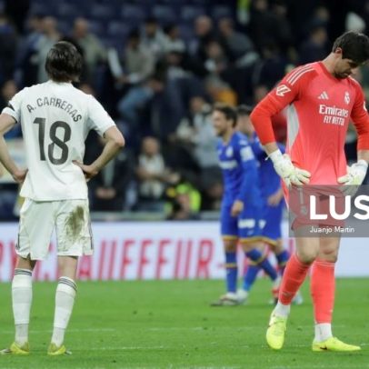 Real Madrid perde com Getafe e fica a quatro pontos do topo da La Liga