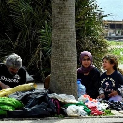 ONU eleva 65 mil deslocados no Líbano devido a ofensiva israelita