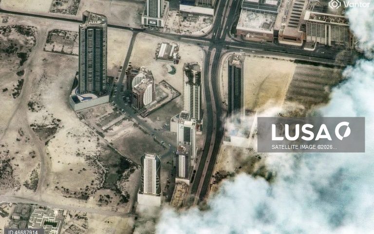 Explosões sentidas no Qatar e no Bahrein