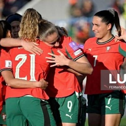 Portugal goleia a Eslováquia e lidera grupo na qualificação mundial feminina