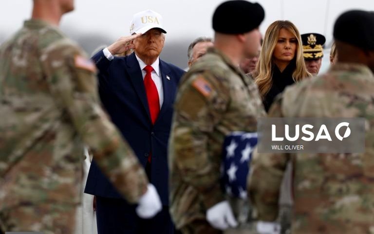 Trump afirma que a guerra está praticamente terminada