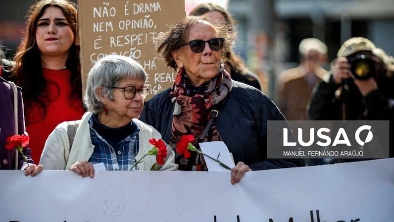 Milhares participam nas celebrações do Dia Internacional da Mulher em Lisboa