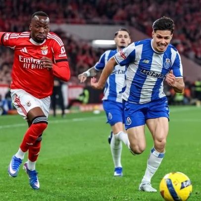 Porto falha vantagem de dois golos e empata em Lisboa com o Benfica