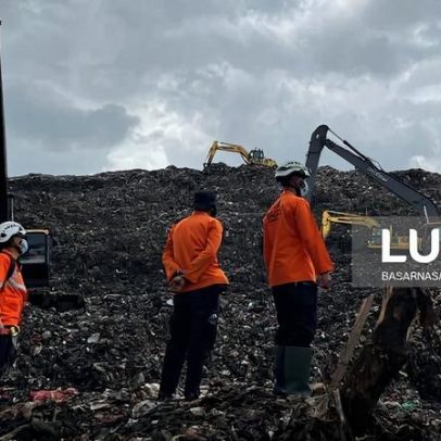 Deslizamento no maior aterro sanitário da Indonésia deixa sete mortos