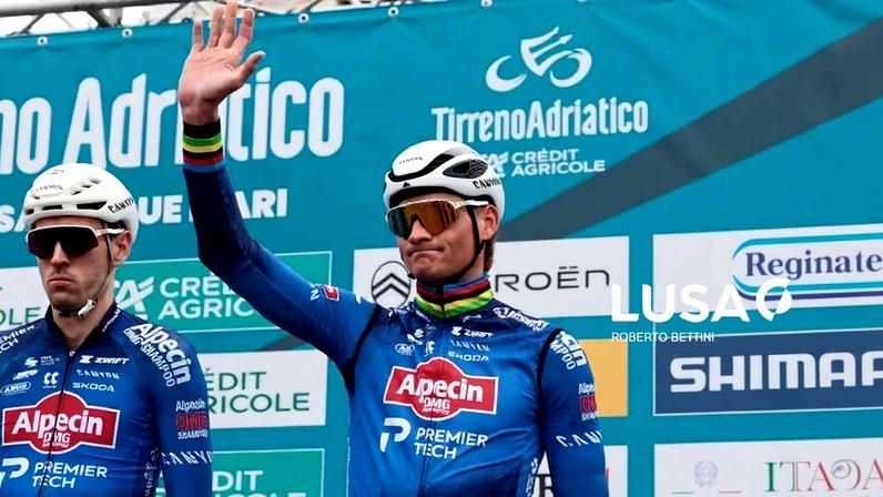Van der Poel ganha segunda etapa e Del Toro sobe à liderança do Tirreno-Adriático