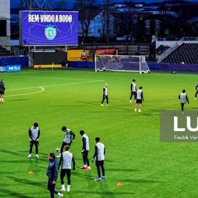 Sporting inicia luta por quartos da Champions no sintético de Bodo/Glimt