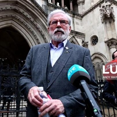 Ex-líder político irlandês Gerry Adams nega ligações ao IRA