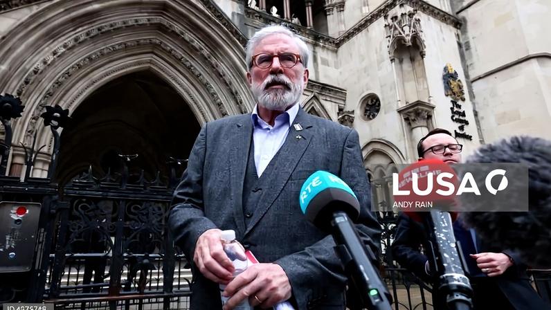 Ex-líder político irlandês Gerry Adams nega ligações ao IRA