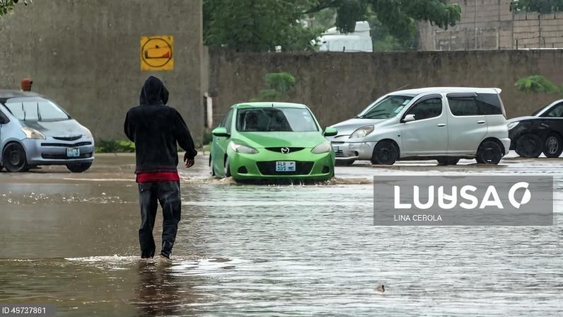 Moçambique em alerta amarelo por chuvas fortes até sexta-feira