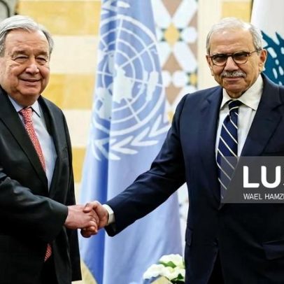 Guterres diz que não há saída militar no Líbano e apela ao diálogo