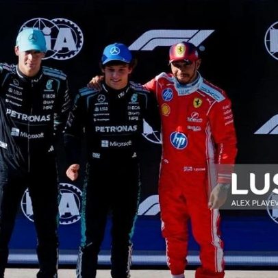 George Russell vence sprint no GP da China e Antonelli faz história