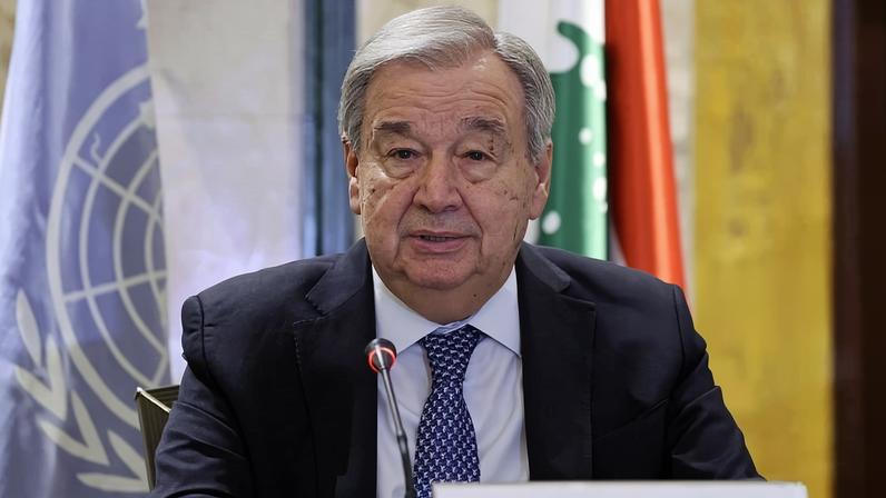 Guterres pede fim da guerra no Médio Oriente e diplomacia