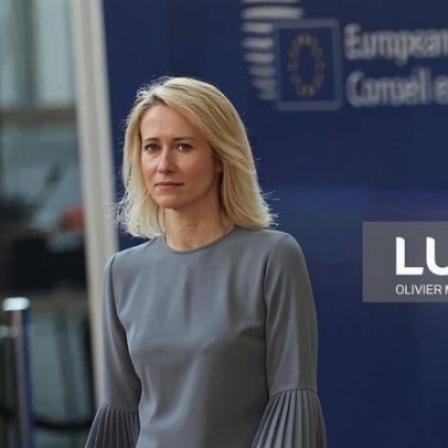 Kallas destaca urgência de envio de ajuda financeira à Ucrânia