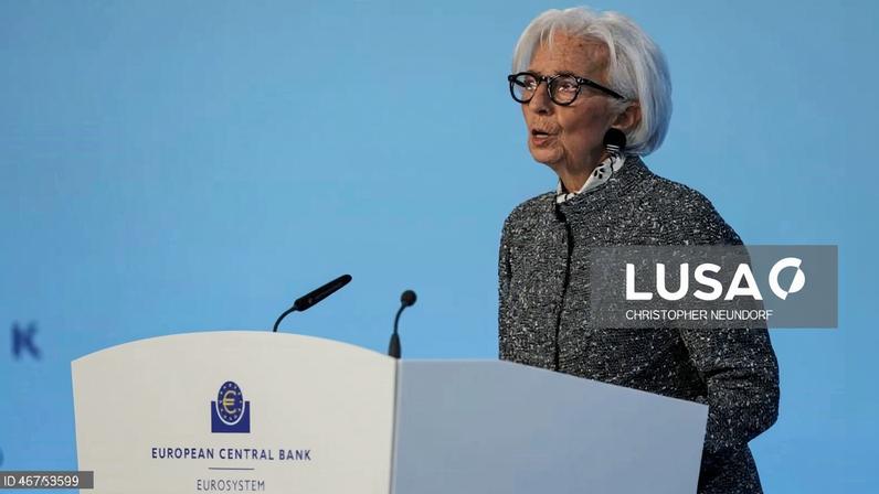 BCE está bem posicionado e atento a guerra no Médio Oriente - Lagarde