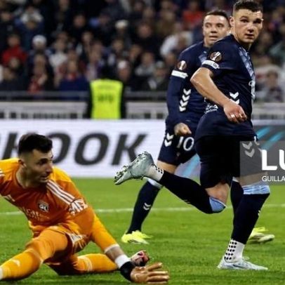 Lyon de Fonseca fica em inferioridade prematura e eliminado pelo Celta