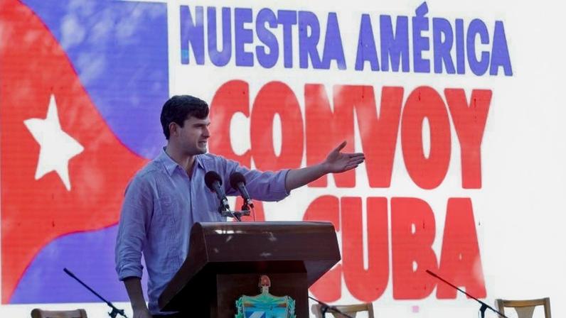 Chegou a Havana primeiro navio com ajuda humanitária do Comboio Nuestra América