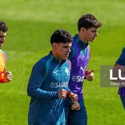 Mundial 2026: Pedro Gonçalves e João Neves ausentes do treino de Portugal