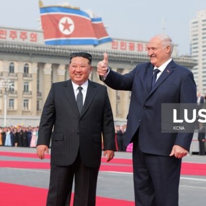 Lukashenko e Kim assinam acordo de amizade e cooperação em Pyongyang