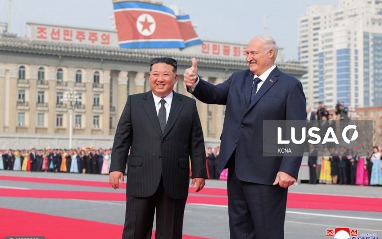 Lukashenko e Kim assinam acordo de amizade e cooperação em Pyongyang