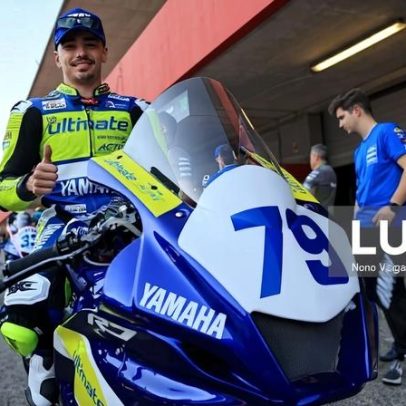 Jovem Tomás Afonso sonha seguir os passos de Miguel Oliveira no motociclismo