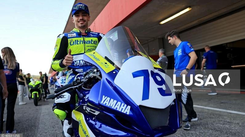 Jovem Tomás Afonso sonha seguir pisadas de Miguel Oliveira no motociclismo