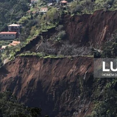 Família pode ser retirada de casa por derrocada na Madeira