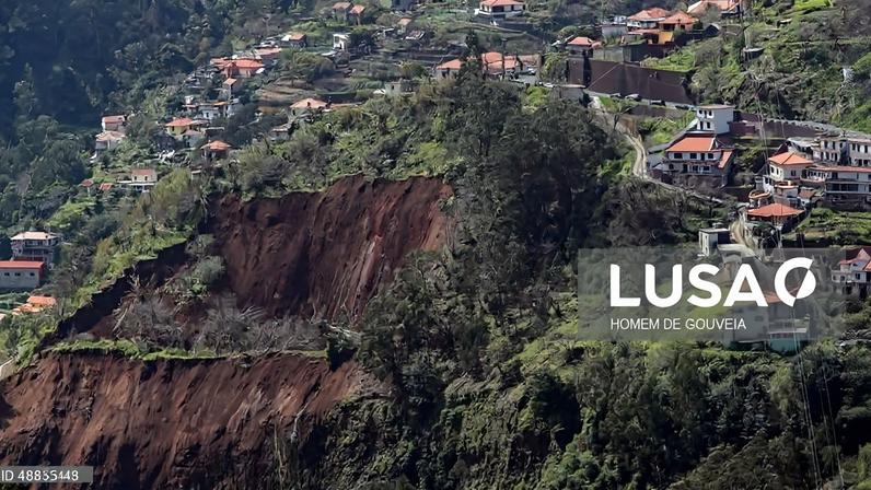 Situação de derrocada na Madeira será monitorizada durante o próximo ano - autarca