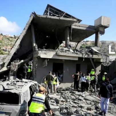 Pelo menos 10 mortos em ataques israelitas no Líbano