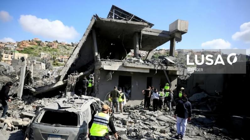 Pelo menos 10 mortos em ataques israelitas no Líbano