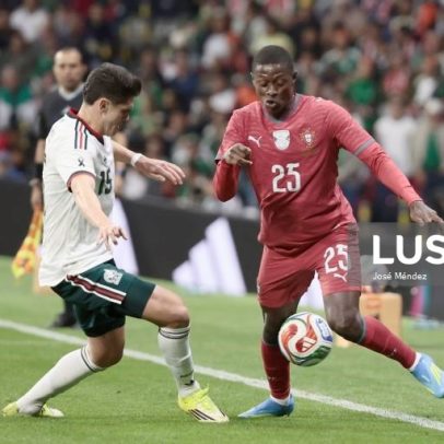 Seleção portuguesa parte para Atlanta após empate no Azteca
