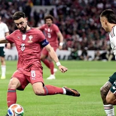 Portugal empata 0-0 com o México na reabertura do Estádio Azteca