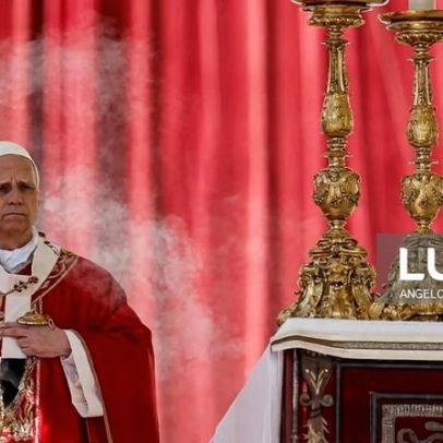 Leão XIV rejeita que Deus justifique a guerra na missa do Domingo de Ramos