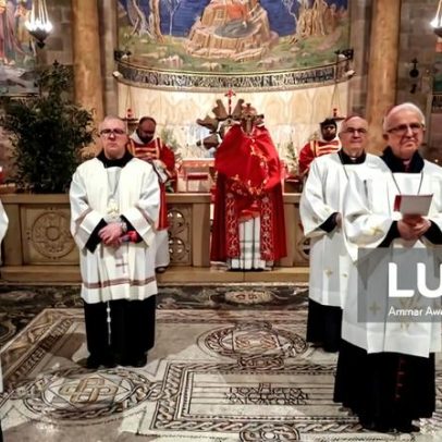 Patriarca Latino de Jerusalém apela a manter direito à oração