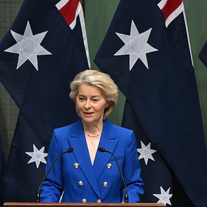 Von der Leyen alerta para momento perigoso na Europa em discurso na Austrália
