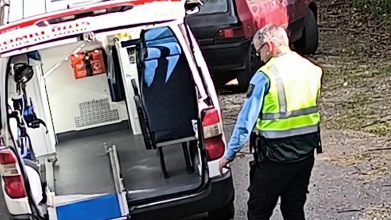 Militares da GNR de Vieira do Minho encontram-se no local