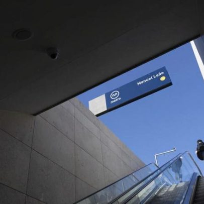 Estação Manuel Leão em Gaia: escadas e elevadores avariados desde dezembro