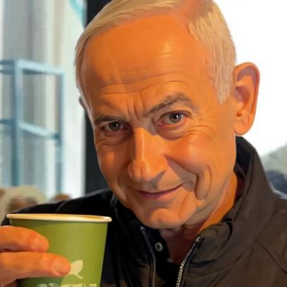 Netanyahu ironiza rumores de morte em vídeo com frase Mortinho por um café