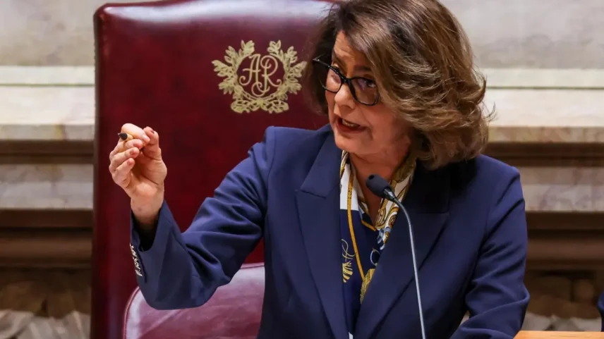 A vice-presidente da Assembleia da República, Teresa Morais