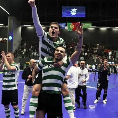 Sporting defronta Cartagena, bicampeão, nas meias-finais da Champions de Futsal