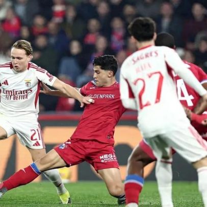 Schjelderup impulsiona as Águias rumo ao confronto com o FC Porto