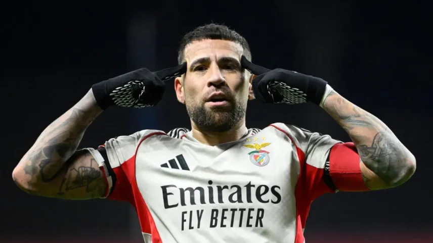 Otamendi, capitão do Benfica, está no último ano de contrato