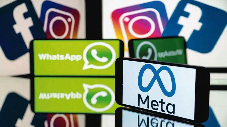 A Meta é detentora do Instagram, do Facebook e do WhatsApp