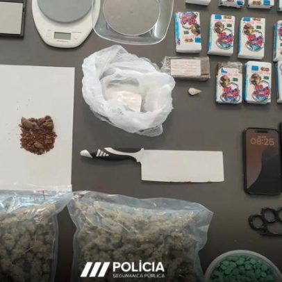 Detido em Oeiras com drogas e armas fica em prisão preventiva
