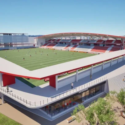 Imagens do projeto do novo estádio do Salgueiros são divulgadas