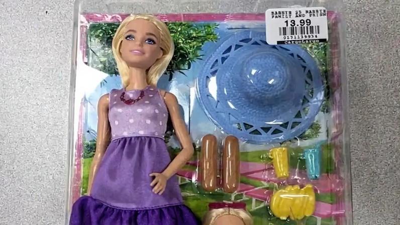 A droga foi encontrada na parte de trás da embalagem